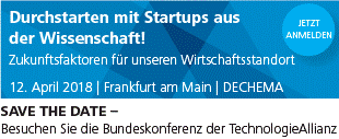 Bundeskonferenz der TechnologieAllianz am 12. April 2018