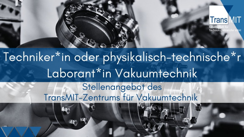 Job Techniker Laborant Vakuum