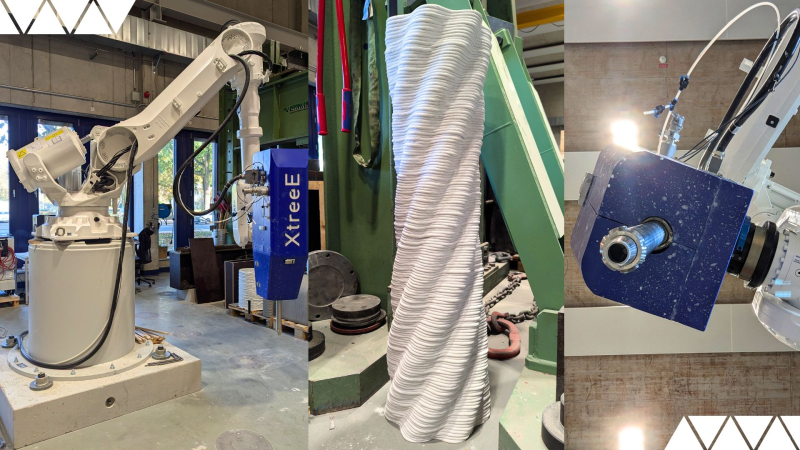 Impuls für die Zukunft des Bauens: Großformatiger 3D-Druck für innovative Bauprojekte – Neuer TransMIT-Projektbereich „Three Dee Printing for Construction“ eröffnet