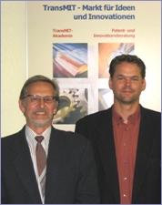 v.l.n.r.: Prof. Dr. Ernst Petzinger, Dr. Joachim Geyer
